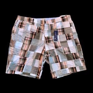 NWT Westport Lifestyle Patchwork Fully Lined Shorts Size 44 Inseam 10 inches